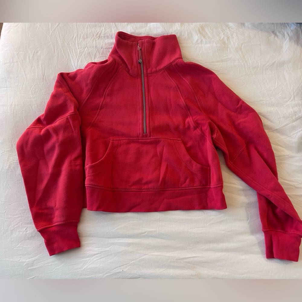 Lululemon Scuba Oversized Funnel Neck Half Zip Size XS/S